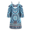 Bedrucktes T-Shirt-Kleid