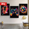 Stijlvolle 3-delige Canvas Poster Set - Moderne Abstracte Muurdecoratie