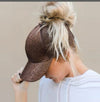Baseball Cap met Paardenstaart Doorvoer – Innovatief Design voor Lang Haar
