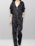 2-delige Winter Set met Capuchon en Elastische Broek – Zacht en Comfortabel voor Casual Gebruik - Zwart
