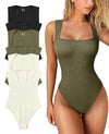 Ärmelloser Bodysuit mit quadratischem Ausschnitt – Elegant & Bequem