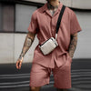 BreezeFit Set - Stilvolles zweiteiliges Sommer-Set für Männer