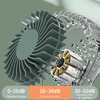 Ventilatore di raffreddamento ultracompatto senza mani