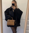 Veloura - Caldo Cappotto Oversize in Lana