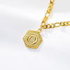 Collana 26 Lettere Maiuscole Acciaio Inossidabile Cavigliera