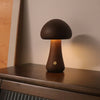 LumoGlow - Incantevole Lampada Notturna LED a Forma di Fungo in Legno