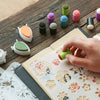 Kit per pittura con le dita | Set completo di pittura con le dita per bambini
