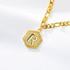 Collana 26 Lettere Maiuscole Acciaio Inossidabile Cavigliera