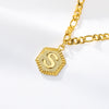 Collana 26 Lettere Maiuscole Acciaio Inossidabile Cavigliera