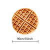 SnackWrap – Zachte Flanellen Deken in Food-Print Design