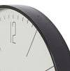 Orologio da parete in vetro nero tradizionale