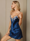 LunaGrace - Elegante camicia da notte con dettagli in pizzo