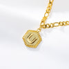 Collana 26 Lettere Maiuscole Acciaio Inossidabile Cavigliera