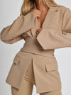 Elisa Blazer - Stijlvolle Getailleerde Damesjas