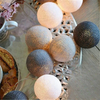 GlowSphere – lanterne in filo di cotone LED per decorazioni di festa