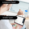 Nuya - Draaibare iPad-hoes (inclusief toetsenbord)