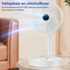 BreezeFold – Opvouwbare en Oplaadbare Tafelventilator