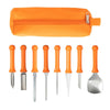 Set di coltelli per zucca in acciaio inox