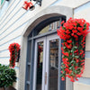 BloomHaven - Cesto di Fiori Sospeso Resistente alle Intemperie