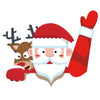 Santa Wave | Decorazione Natalizia Interattiva per Casa