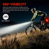 Set di luci ricaricabili per bicicletta