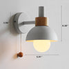 Globo Macaron Nordico - Lampada da parete leggera