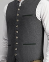 Jerichos | Giacca Tradizionale Uomo Grigia Classica Elegante