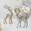 GlitterDeer Hert Ornament - Sprankelende elegantie voor je kerstdecoraties