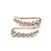 Zeven Ster Diamanten Oorbellen - Glanzende Elegantie