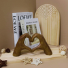 Fianna™ | Handgemaakt Houten Handen hartgebaar Beeldje Ornament