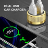 Doppio caricatore USB per accendisigari auto
