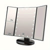 GlowMirror – Specchio da trucco LED pieghevole con ingrandimento 3x/2x