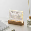 Elementi Reali Display - Accessorio da Tavolo Educativo e Decorativo