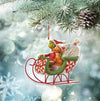 Grinch appendiabiti per ornamento dell'albero di Natale