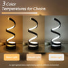TwistLight LED Lampada da tavolo - Illuminazione dimmerabile a spirale