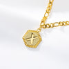 Collana 26 Lettere Maiuscole Acciaio Inossidabile Cavigliera