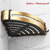 Set di Mensole per Bagno di Lusso - Stoccaggio Elegante e Funzionale