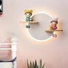 LumiKidz - Lampada da parete nordica magica per una cameretta incantevole