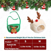 Set Natalizio Festivo per Animali Domestici - Cappello & Bavaglino