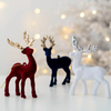 GlitterDeer Hert Ornament - Sprankelende elegantie voor je kerstdecoraties