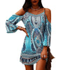 Bedrucktes T-Shirt-Kleid