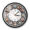 MemoryTime – Orologio da parete collage fotografico con foto personali