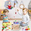8-in-1 Houten Montessori Speelbox – Educatief Speelgoed voor Baby’s
