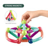 Magnetische Bausteine™ | Pädagogisches Magnetspielzeug für Kinder | Inkl. KOSTENLOSE Aufbewahrungsbox im Wert von €19.95