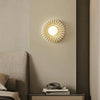 LumenArt - Elegante lampada da parete in resina artificiale di alta qualità per spazi abitativi moderni