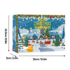 24 stuks kerst badkuip eendjes adventkalender
