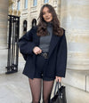 Veloura - Caldo Cappotto Oversize in Lana
