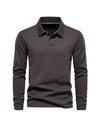 Camicia a maniche lunghe da uomo - Comfort e stile versatile
