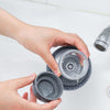 Dispenser di sapone Spazzola per piatti - Pulizia efficiente e facile dei piatti