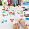 Penne da disegno creative in legno – Educativo e divertente